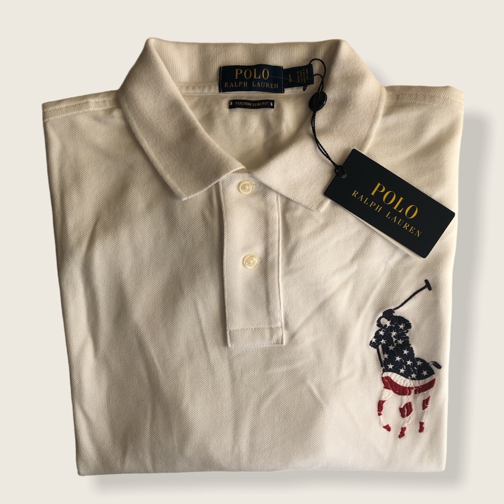 POLO RALPH LAUREN CUSTOM SLIM FIT (L)